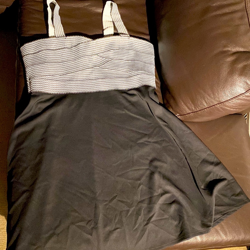 Black cocktail dress